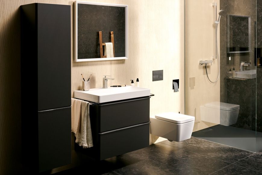 Змішувач для раковини HANSGROHE Tecturis E 110 CoolStart EcoSmart+ Chrome 73012000 хром - 73012000