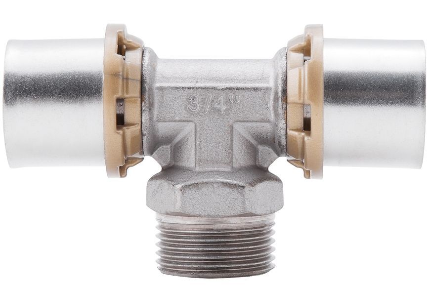 Трійник прес-фітинг ICMA 26х3/4"х26 ЗР №407 - 81407AEGP06
