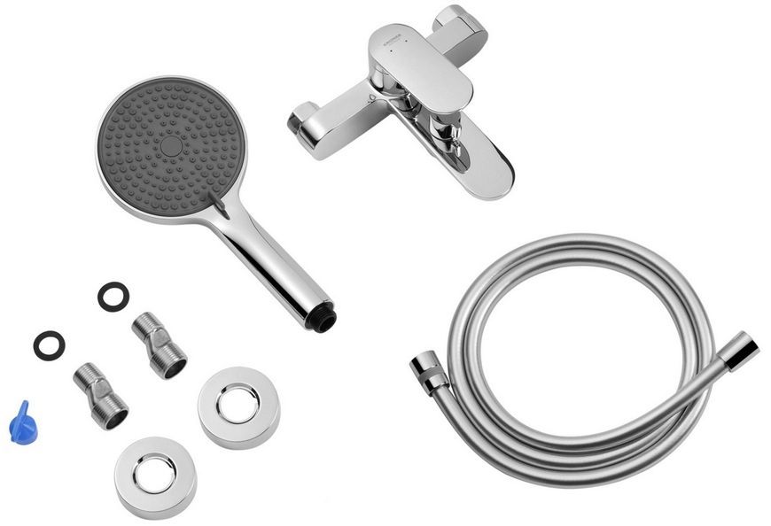 Набор смесителей и душевая система Kroner Element 211801-0101 латунь, хром CV036009