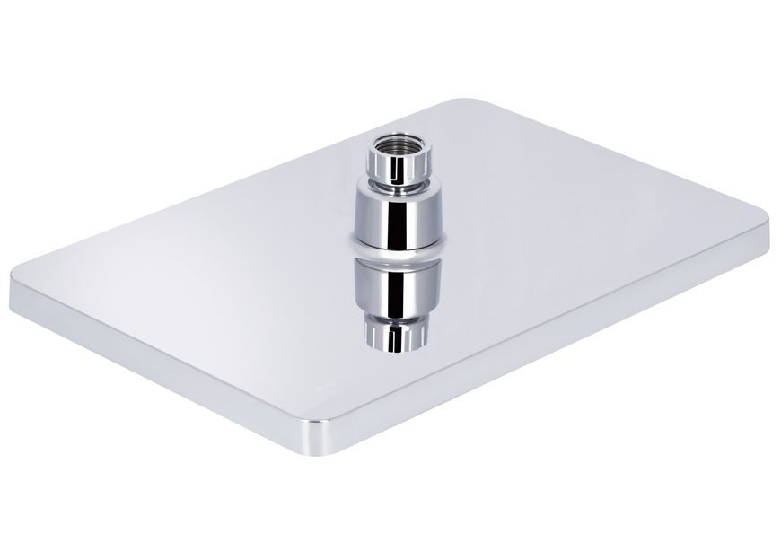 Лейка для верхнего душа Qtap Hlavova 280x190 мм прямоугольная Chrome QTHLA107CRM45946 - QTHLA107CRM45946