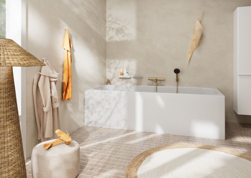 Ручной душ HANSGROHE Pulsify Select S 105 3jet Relaxation Brushed Bronze 24110140 бронза - 24110140