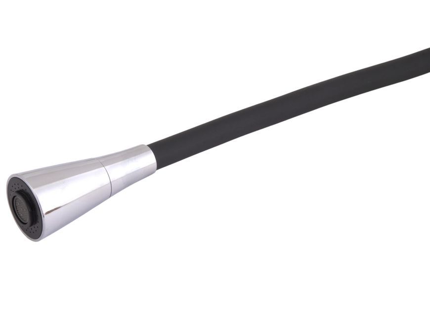 Смеситель для кухни Lidz Tani 007F3 с гибким изливом Black/Chrome LDTAN007F3BCR37649 - LDTAN007F3BCR37649