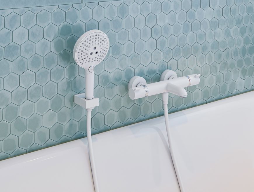 Держатель для душа HANSGROHE Porter E Matt White 28387700 белый матовый - 28387700