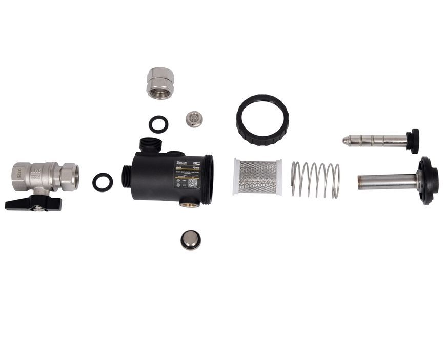 Фільтр-дешламатор Thermo Alliance Forte 3/4" з магнітом, кутовий TAF420G20