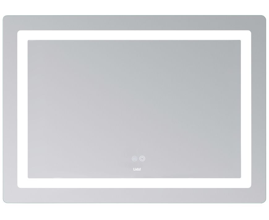 Зеркало Lidz Kubis KU2 1200х800 мм с LED-подсветкой Touch, с антизапотеванием, с диммером, рег. яркости LDKUB120080049007