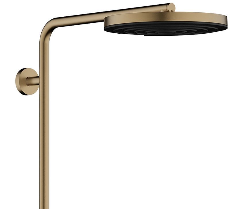 Душевая система HANSGROHE Pulsify S Showerpipe 260 1jet с термостатом  Brushed Bronze 24220140 бронза - 24220140