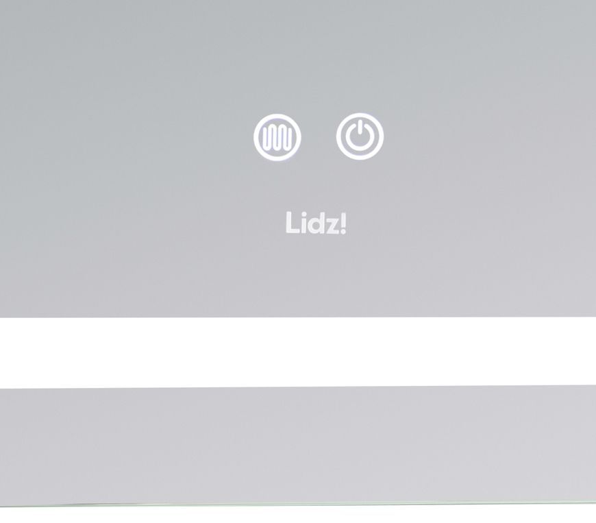 Зеркало Lidz Kubis KU2 1200х800 мм с LED-подсветкой Touch, с антизапотеванием, с диммером, рег. яркости LDKUB120080049007