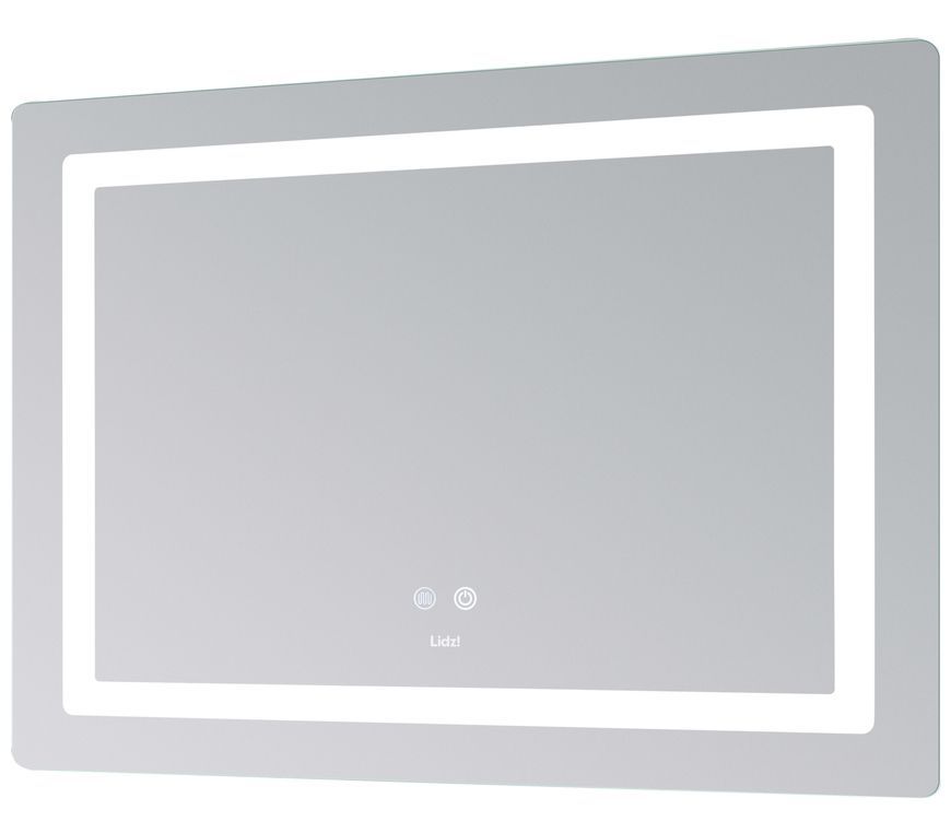 Зеркало Lidz Kubis KU2 1200х800 мм с LED-подсветкой Touch, с антизапотеванием, с диммером, рег. яркости LDKUB120080049007