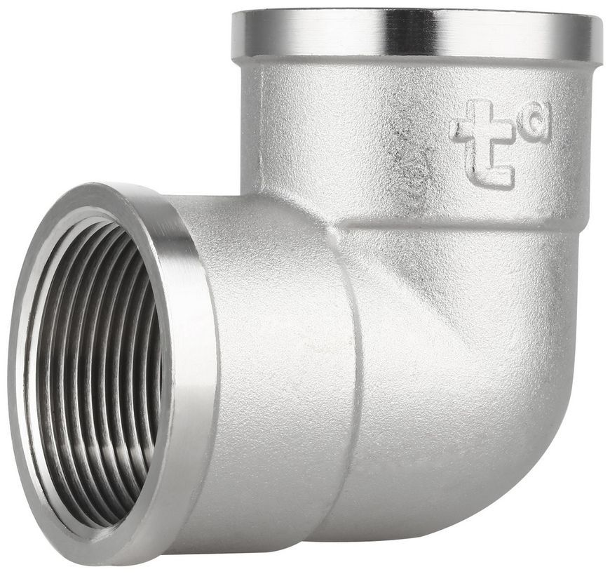 Уголок латунный Thermo Alliance Forte 1 1/2"Вх1 1/2"В никелированный SF36840
