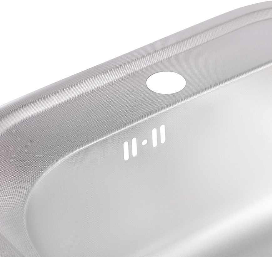 Кухонна мийка QTAP 4947 Micro Decor 0,8 мм (185) - QT4947MICDEC08