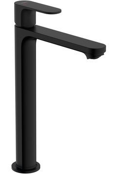 Змішувач для раковини HANSGROHE Rebris S 240 CoolStart EcoSmart+ чорний матовий 72590670 з донним клапаном - 72590670