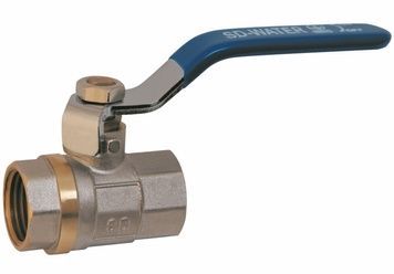 Кран шаровой SD PLUS 1" ВР для воды (рычаг) SD600W25 - SD600W25