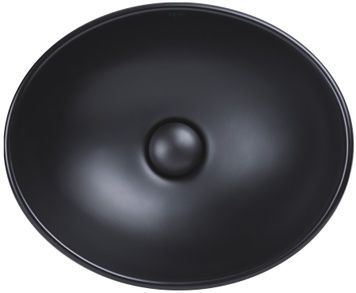 Раковина-чаша QTAP Dove 410х335х150 Matt black з донним клапаном QT063078MBMB - QT063078MBMB