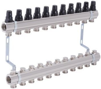Колектор латунний SD Forte 1" на 11 виходів SF002W11 - SF002W11