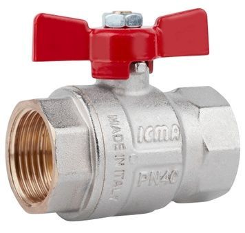 Кран шаровой ICMA 1" прямой PN40 №349 87349AF11 - 87349AF11
