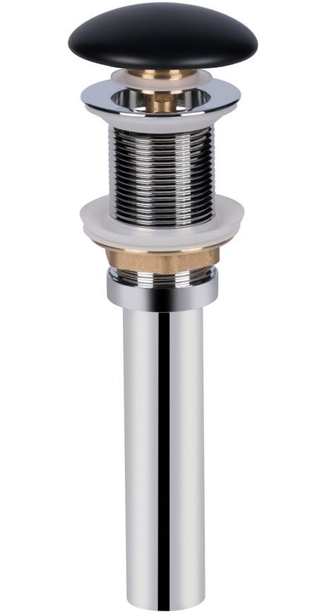 Раковина-чаша QTAP Dove 410х335х150 Matt black з донним клапаном QT063078MBMB - QT063078MBMB