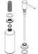 Дозатор HANSGROHE A41 для моющего средства/мыла Matt Black 40438670 черный матовый
