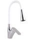 Смеситель для кухни Lidz Tani 007F3 с гибким изливом White/Chrome LDTAN007F3WCR40423 - LDTAN007F3WCR40423 - 1