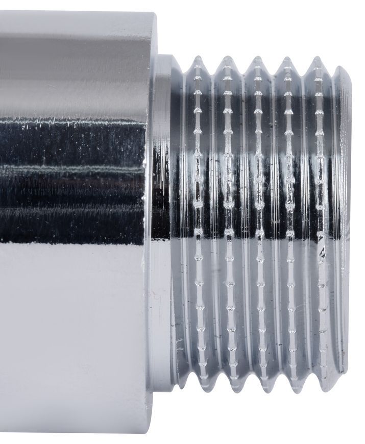 Удлинитель латунный хромированный Thermo Alliance Forte 1/2" ВРх1/2" НР, 40 мм TAF1301540