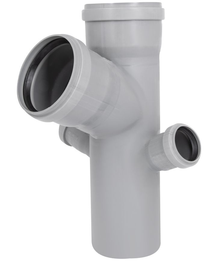 Хрестовина двоплощинна каналізаційна Ostendorf-OSMA HT-System PLUS d110/110/110/50/50&times;67&deg; SD00057210