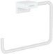 Полотенцедержатель (кольцо) HANSGROHE AddStoris Matt White 41754700 белый матовый