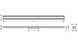Трап душевой HANSGROHE RainDrain Original 1200 мм Brushed Stainless Steel 56201800 нержавеющая сталь - 56201800 - 2