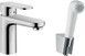 Смеситель для раковины HANSGROHE Vernis Blend 100 71215000 с гигиеническим душем - 71215000 - 1