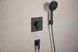 Шлангове під&rsquo;єднання HANSGROHE FixFit Fine E зі зворотним клапаном Brushed Black Chrome 28883340 чорний хром - 28883340 - 4