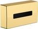 Диспенсер для салфеток HANSGROHE AddStoris Polished Gold Optic 41774990 золото