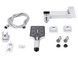 Смеситель для ванны Qtap Swan Cascada с поворотным изливом и душевым гарнитуром QTSWA260CRM45565 хром - QTSWA260CRM45565 - 7