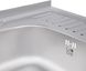 Кухонна мийка LIDZ 6060-L Satin 0,8 мм (178) - LIDZ6060LRSAT8 - 6