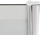 Шторка стеклянная (перегородка) для ванны LIDZ BRAMA 80x150R, стекло Linie 6 мм, распашная, правая - LBSS80150RCRML - 3