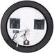 Зеркало QTAP Robin R600 мм Black с LED-подсветкой и антизапотеванием, сенсорный выключатель QT13786501B