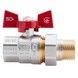 Кран кульовий "Американка" SD PLUS 3/4" ВЗ прямий SD220NW20PN40 - SD220NW20PN40 - 3