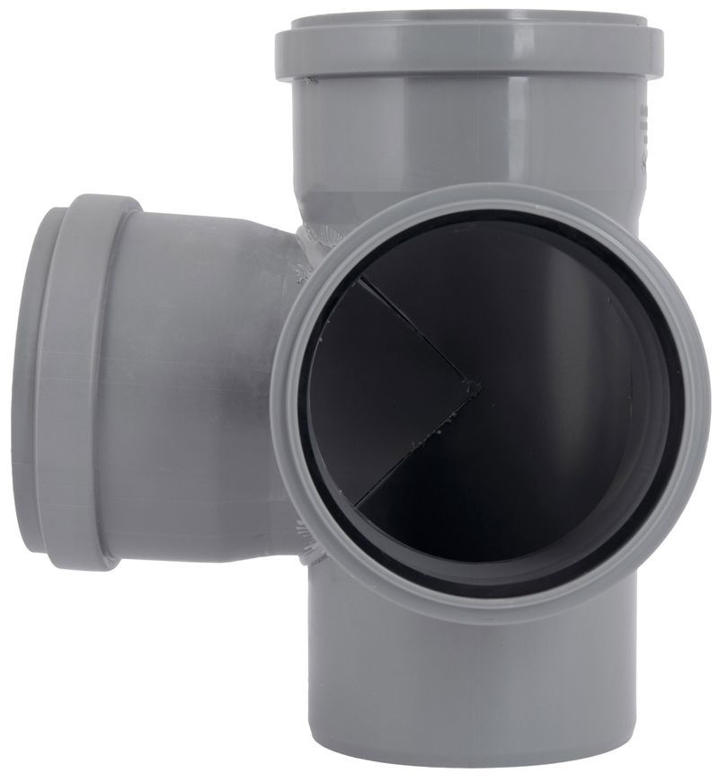 Крестовина двухплоскостная канализационная Ostendorf-OSMA HT-System PLUS d110/110/110/110&times;87&deg; SD00057872