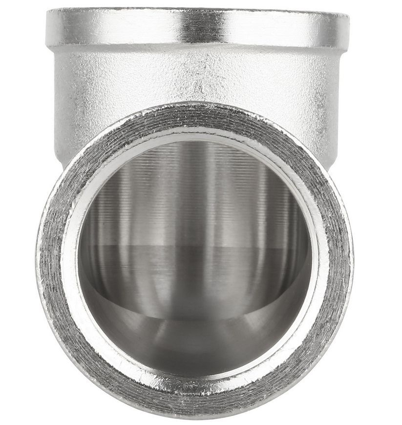 Уголок латунный Thermo Alliance Forte 1"Вх1"В никелированный SF36825
