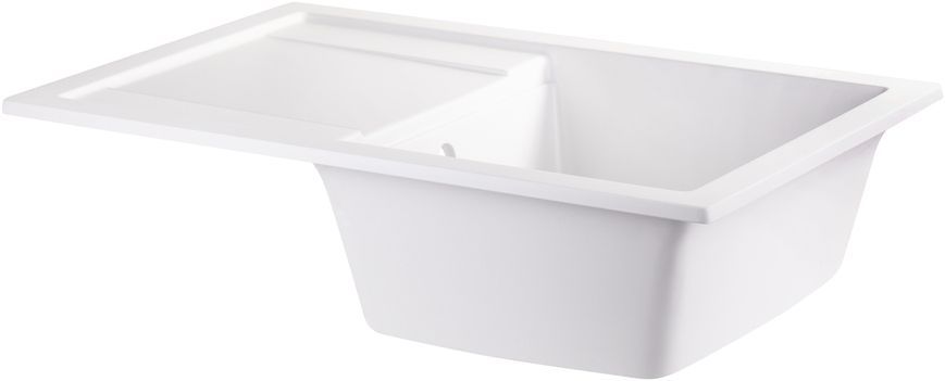 Кухонная мойка QTAP CS 7449 White (QT7449WHI650) - QT7449WHI650