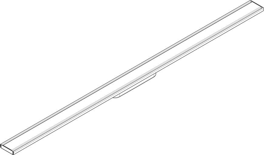 Трап душевой HANSGROHE RainDrain Original 1200 мм Brushed Stainless Steel 56201800 нержавеющая сталь - 56201800