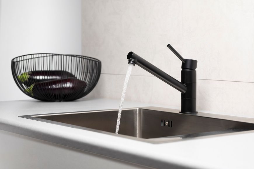 Смеситель для кухни KFA ARMATURA ANDRA BLACK 6533-915-81 - 6533-915-81