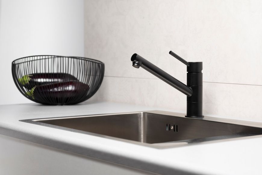 Смеситель для кухни KFA ARMATURA ANDRA BLACK 6533-915-81 - 6533-915-81