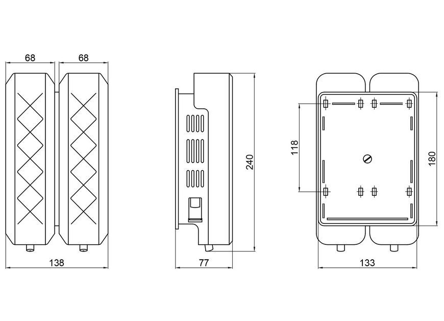 Диспенсер для рідкого мила QTAP Davcovac mydla DM350WP2 - QTDM350WP2