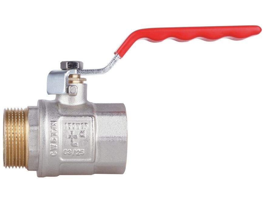 Кран шаровой Thermo Alliance Standart 1" 1/4 ВН прямой, латунь, PN40, рычаг SD605NW32PN40 - SD605NW32PN40
