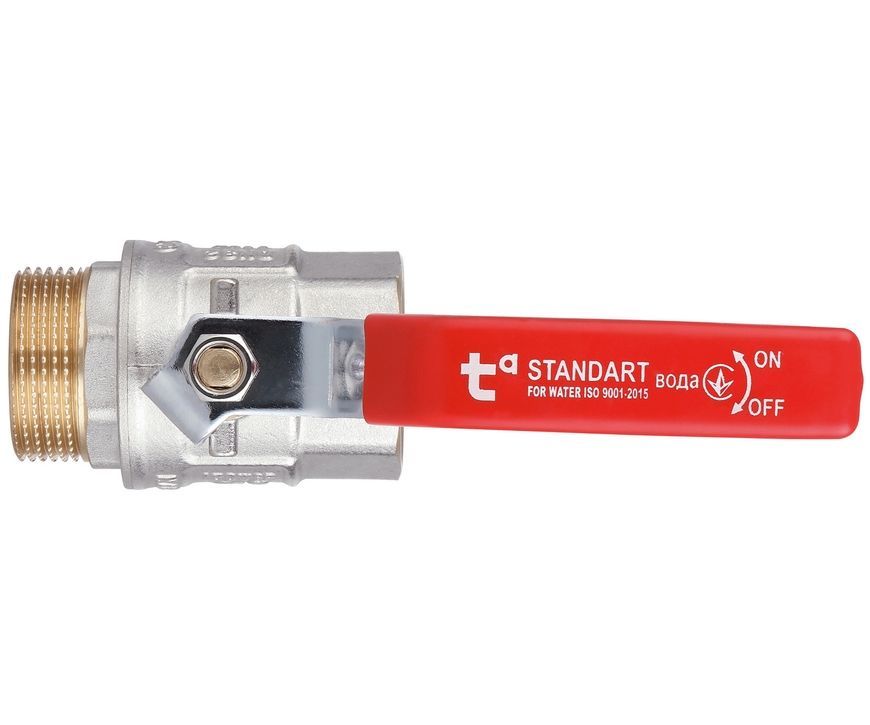 Кран шаровой Thermo Alliance Standart 1" 1/4 ВН прямой, латунь, PN40, рычаг SD605NW32PN40 - SD605NW32PN40