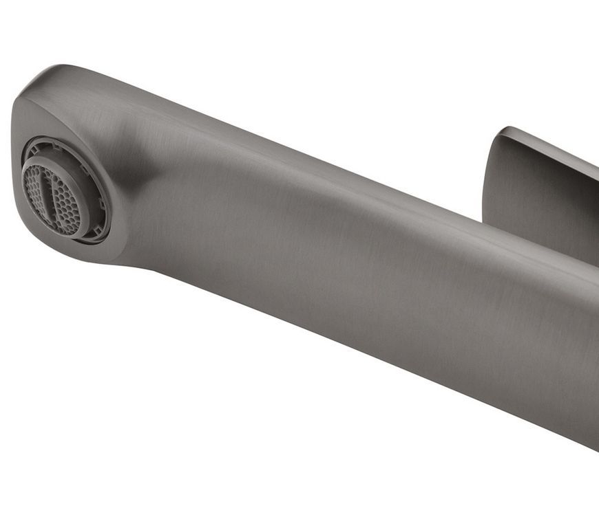 Змішувач для раковини Kroner KRP Makon-GRP010-3 високий, латунь, графіт CV033868 - KRP Makon-GRP010-3