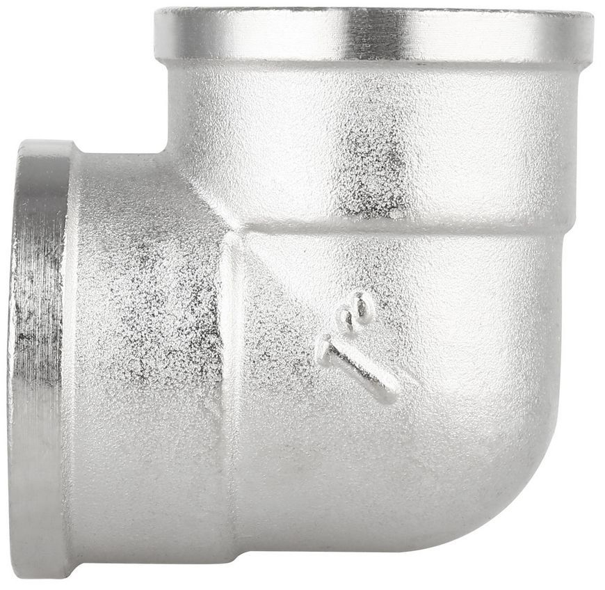 Уголок латунный Thermo Alliance Forte 1"Вх1"В никелированный SF36825