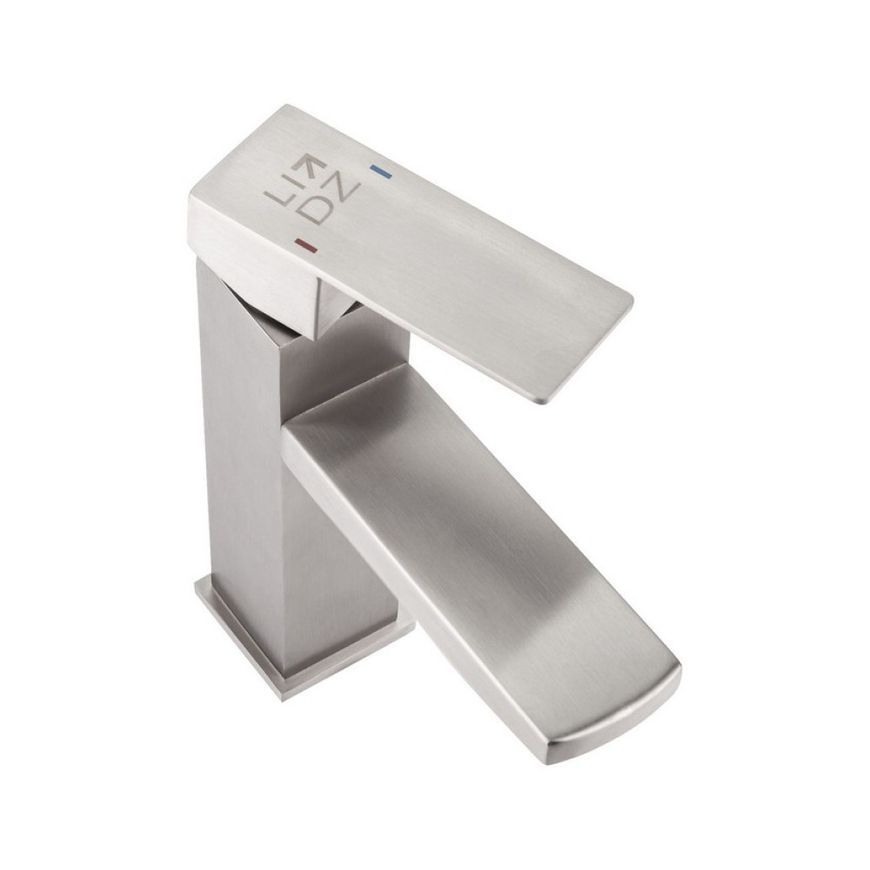Смеситель для умывальника LIDZ Kubis 001F Nickel LDKUB001FNKS28534 - LDKUB001FNKS28534