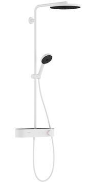 Душова система HANSGROHE Pulsify S Showerpipe 260 1jet з термостатом Matt White 24220700 біла матова - 24220700