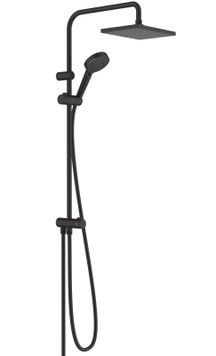 Душевая система HANSGROHE Vernis Shape Showerpipe 230 Reno 1jet EcoSmart черная матовая 26289670 - 26289670
