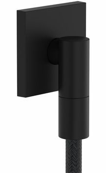Шлангове під&rsquo;єднання HANSGROHE FixFit Fine E зі зворотним клапаном Matt Black 28883670 чорний матовий - 28883670