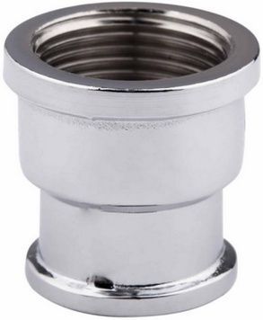 Муфта латунна SD Forte 1/2"х3/4" редукційна хромована SF357H2015